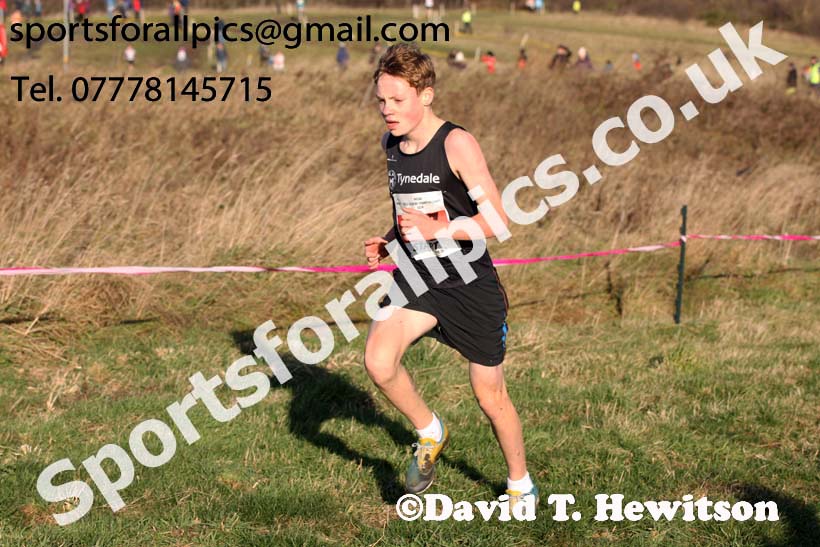 Boys under-15s North Eastern Cross Country, 2018 Northern Cross Country Champs., Wrekenton, Gateshead. Photo:  David T. Hewitson/Sports for All Pics